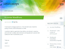 Tablet Screenshot of 1000tintoys.com